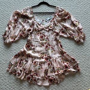 IRO Paris in lovely peach floral. Never worn